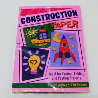construction paper 250s 9x12 ( sold per ream)