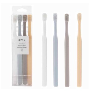 4 in 1 bamboo charcoal toothbrushes economy travel portable