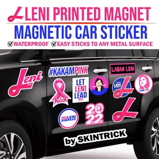 Leni Car Magnet Sticker