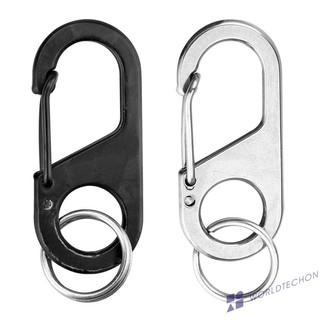 Carabiner Key Chain Ring Outdoor Climb Hanger Buckle Snap Hook Clip (3)