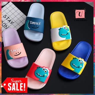 Sippers For Kids Friendly Smile Dinosaur Design Flip Flops High Fashion Outdoor Slides shoes for kid