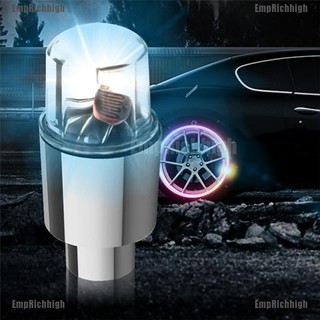EmpRichhigh 2pcs Bike Car Motorcycle Wheel Tire Tyre Valve Cap Flash LED Light Spoke Lamp (5)