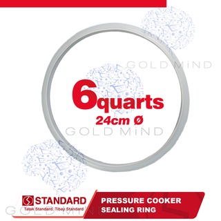 Standard Pressure Cooker 6 Quarts (5.6 Liters)1
