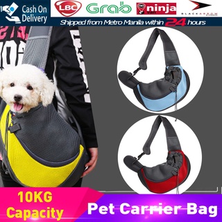 【Ready Stock】◊▼✠【Fast Delivery】Breathable Pet Dog Carrier Travel Handbag Shoulder Bag