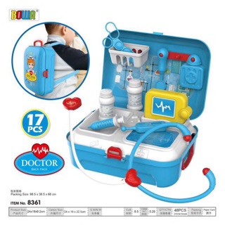 Play set doctor Back Pack Boy And Girl