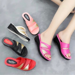 korean fashion slipper good quality for women #919