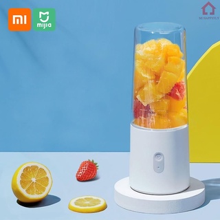 ଓ Xiaomi Mijia Portable Juicer Machine USB Electrical Juicer Cup Blender Mini Juicer Vegetable Fruit Juice Extractor 350ml