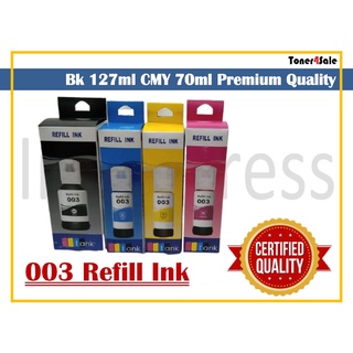 003 Refill Ink for EPSON Complete Set