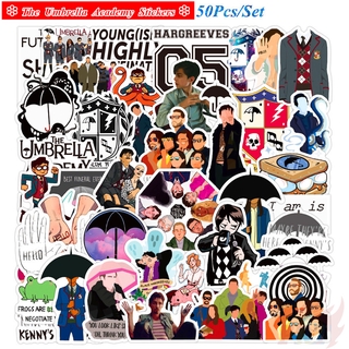 ❉ The Umbrella Academy - Series 02 TV Shows Stickers ❉ 50Pcs/Set Waterproof DIY Fashion Decals Doodle Stickers