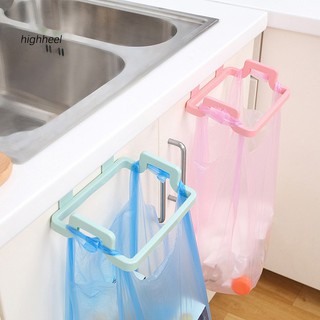 【HY】Kitchen Cabinet Door Back Garbage Trash Bag Towel Hanging Holder Rack Organizer (1)