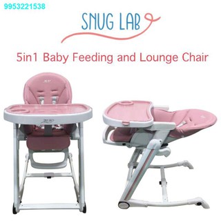 XZVF55.66✣Snug Lab 5in1 Baby Feed and Lounge Chair (High Chair)