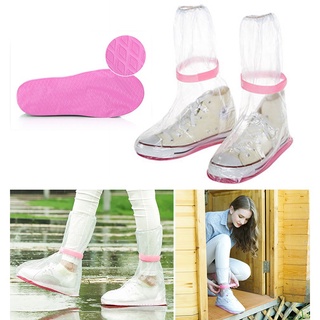 【spot goods】¤✵Waterproof Overshoes Rain Shoes Covers Overshoe Raincoats