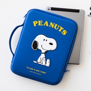 Korea Snoopy Digital Pouch 11 / 13 inch laptop iPad Case Tablet bag Waterproof Cute Multifunctional Stationery Storage Bag