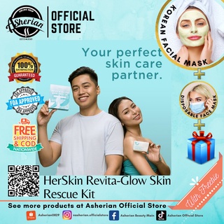 HerSkin Revita-Glow Skin Rescue Rejuv Kit [Free SF+ with Freebie]