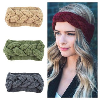 Women Grils Crochet Headband Knit Bowknot Hairband Ear Warmer Winter Popular Hot