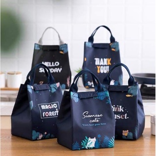 New Lunch Bag Portable Bag Organizer Thermal Insulated Bento Bag Waterproof Cooler Bag Picnic Lunch