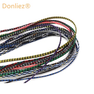 5Meters /10Meters 4MM Braided PP Cotton Yarn + PET Expandable Sleeving Soft Wire Wrap Insulated Cable Protection Line Harness Sheath