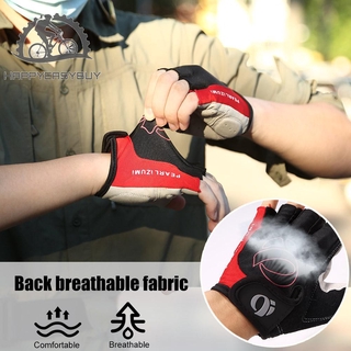 H❤Anti-slip Outdoor Cycling Breathable Half Finger Gloves Climbing Gloves