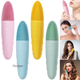 [FENTEER] Silicone Electric Facial Cleansing Brush Face Cleaning Spa Massage