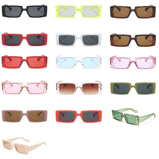 【Ready Stock】♙Fashion Vintage Sunglasses Square Sunglasses Women Luxury Brand Rectangle Small Glasse (5)