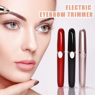 Electric Eyebrow Trimmer Rechargeable USB Eyebrow Remover Painless Eyebrow Razor Men Women Epilator