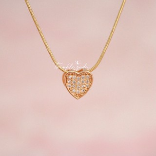 Tiny Heart Necklace by twinklesidejewelry (3)
