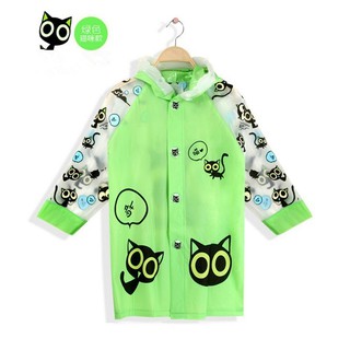 BOBORA Cute Kids Baby Waterproof Long sleeve Raincoat (3)
