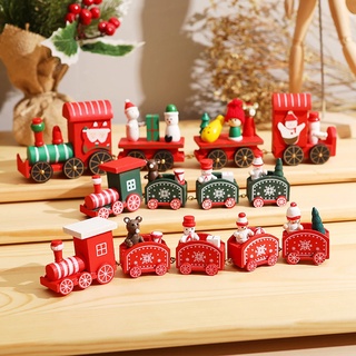 Merry Christmas Wooden Train Ornaments Christmas Decor Home Decor Christmas Decorations Xmas Gifts 2021 (1)