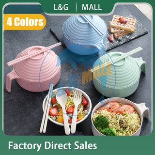 Creativity-large capacity instant noodle bowl with lid