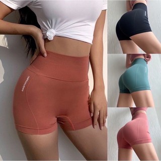 Women High Waist sports shorts tight Peach hip-boosting Quick dry breathable fitness training yoga (2)