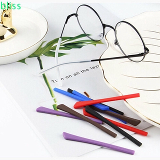 BLISS Anti Slip Tubes Sports Ear Hook Glasses Ear Silicone Square Grips Eyeglasses Temple Tips/Multicolor