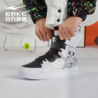 【Battery Panda】Hongxing Erke Shoes Male2021Spring Festival New High-Top Board Shoe Cartoon Comfortab (1)