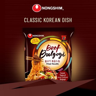 Nongshim Beef Bulgogi Fried Korean Noodles 103g