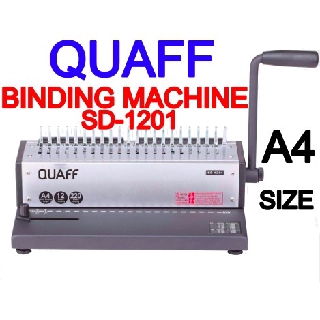Ring / Comb Binding Machine A4 Size (SD-1201) QUAFF Brand
