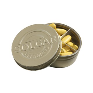 Solgar Pill Metallic Container