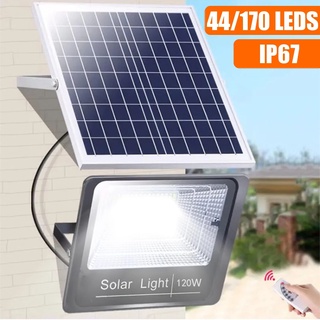 25W/45W/65W/100W/200W Solar Lights outdoor waterproof Flood Solar Light LED Street Lamp With Remote