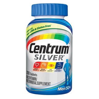 Centrum Silver Men 50+ Multivitamin Supplement, 200 Tablets (1)