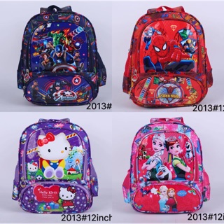 Kids Character Backpack School Bag /12inches