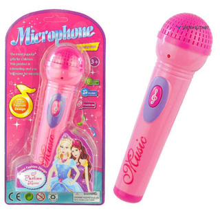 <Educational Toys> Fashion Girls Boys Microphone Mic Karaoke Singing Kids Funny Gift Music Toy