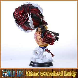 One Piece GK wano Country 4th Gear Luffy Great Ape King Spear Super size Action Figure