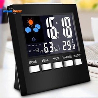 WMT Weather Station Alarm Clock Thermometer Temperature Meter
