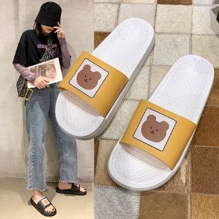 Slippers Female Cute Cartoon Thick Bottom Outer Wear Home Soft Bottom FXhH (3)