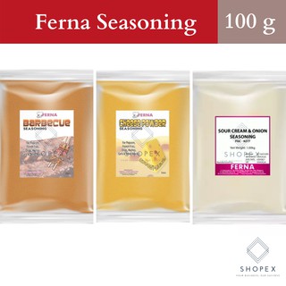 FERNA Powder Seasonings (Repacked 100g) Cheese/Barbeque/ Sour Cream & Onion Flavors