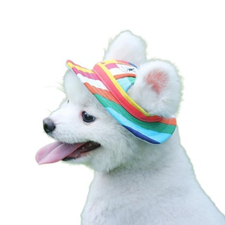 ✜tranquillt Pets Dog Hat Accessories For Dogs Cap With Ear Holes For Puppy Supply To Pet Grooming Dr