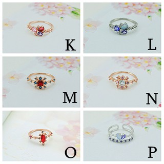 XiaboACC Korean Fashion Adjustable Candy Color Ring (3)