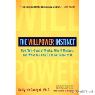 ☑❈☄【English books】 The Willpower Instinct Self-Control Kelly Magnigel