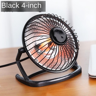 220V 200W Portable Fan Heater Mini Air Warmer 4 Inch Electric Heater Silent Home Office Handy Heater