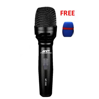High Quality Megapro MP-3000 Professional Vocal Dynamic Microphone With Free foam(black)