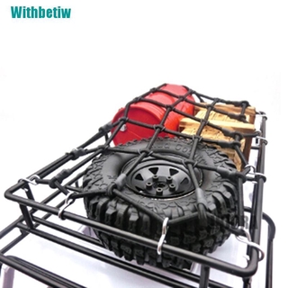 【Withbetiw】1/10 scale RC rock crawler accessory luggage roof rack net for scx10 D90 rc car T3VN
