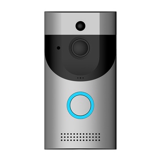 WiFi Video Doorbell Camera IP68 Waterproof 720P Real-Time Video Two-Way Talk Night Vision PIR Motion Detection